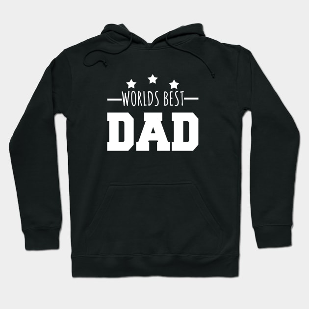 Worlds Best Dad Hoodie by LunaMay